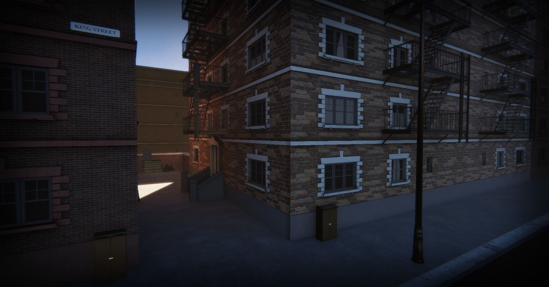 Modular Apartment Environment for Unity Low-poly 3D model_30