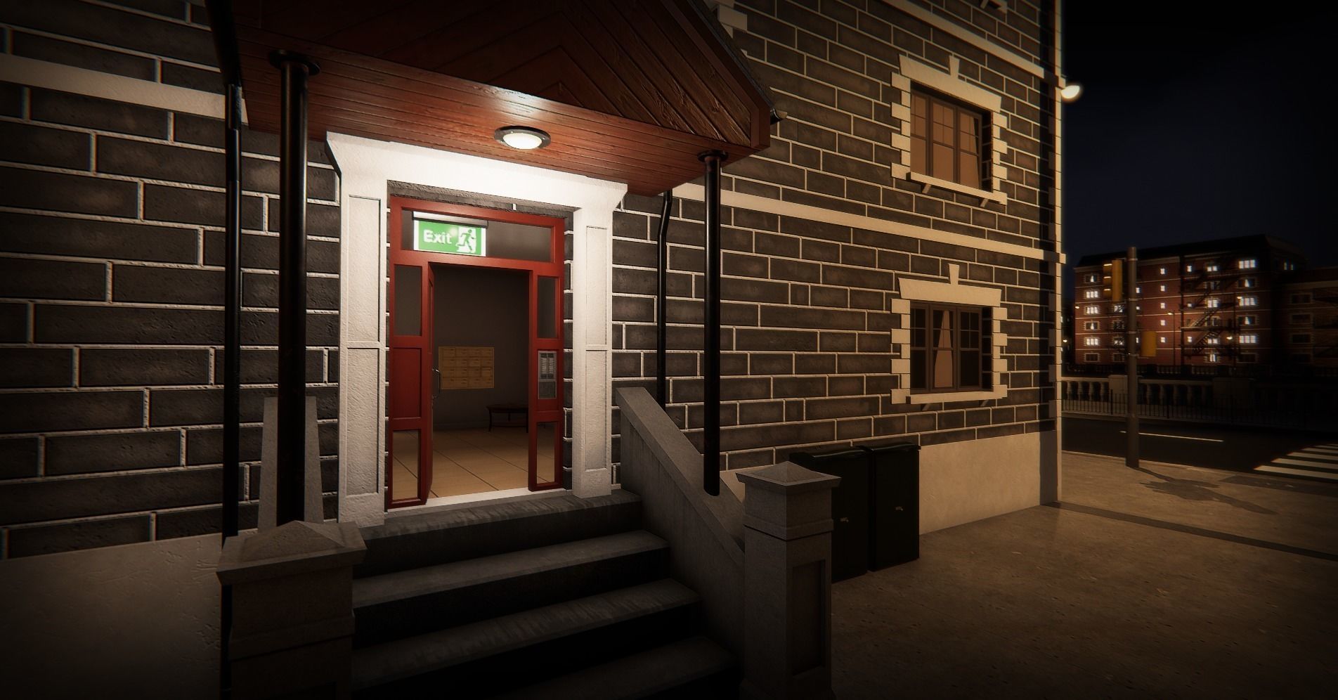 Modular Apartment Environment for Unity Low-poly 3D model_2