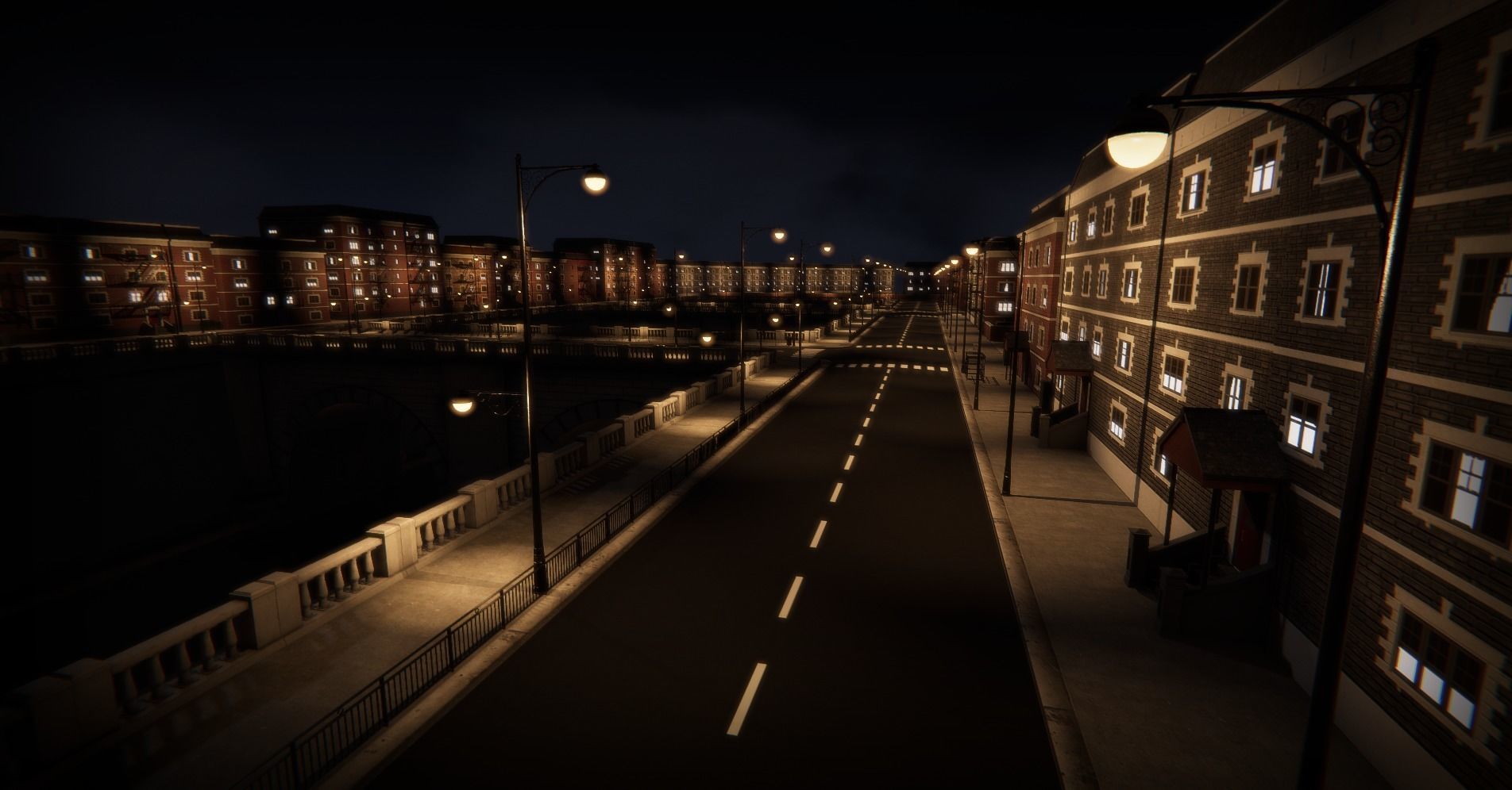 Modular Apartment Environment for Unity Low-poly 3D model_14