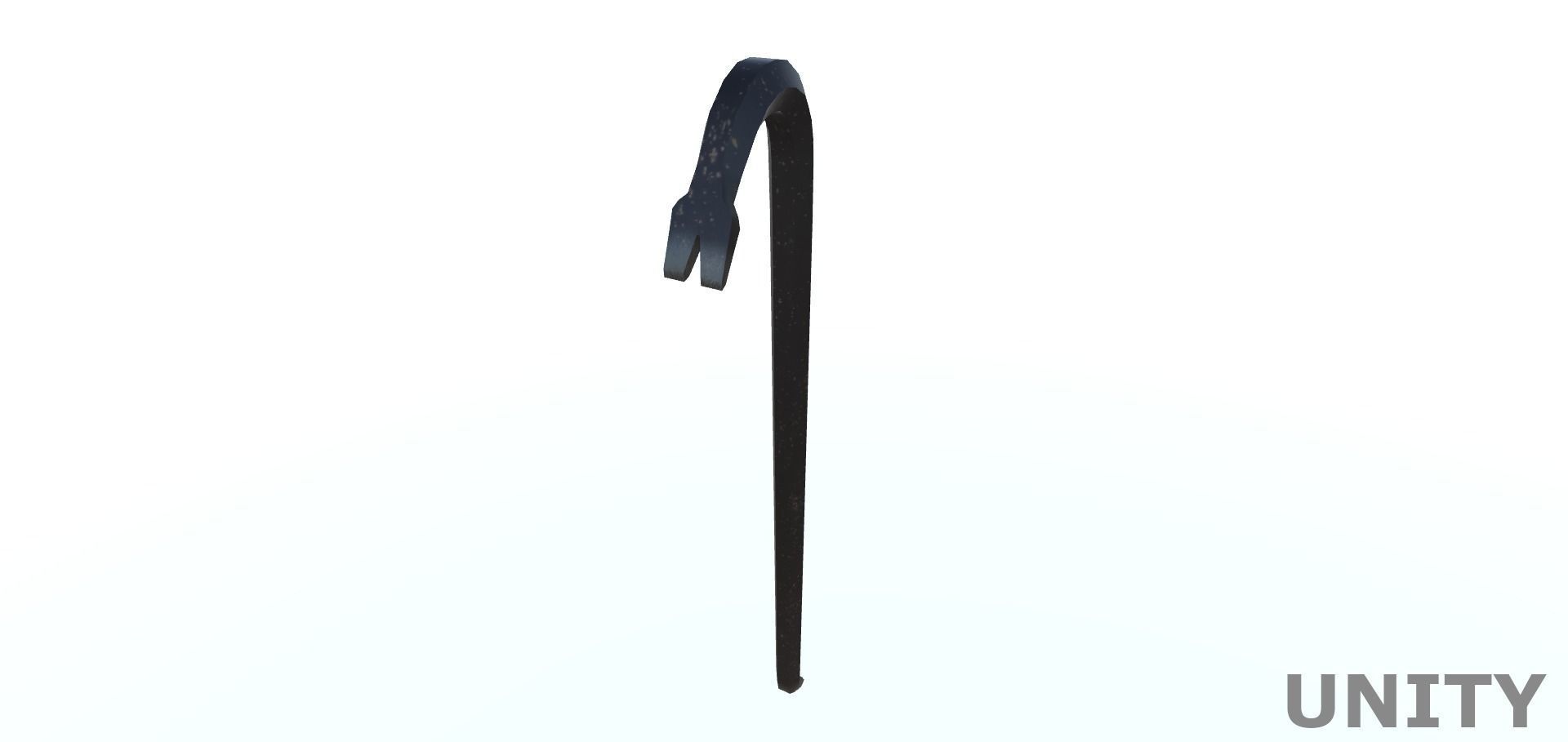 Crowbar Low-poly 3D model_5