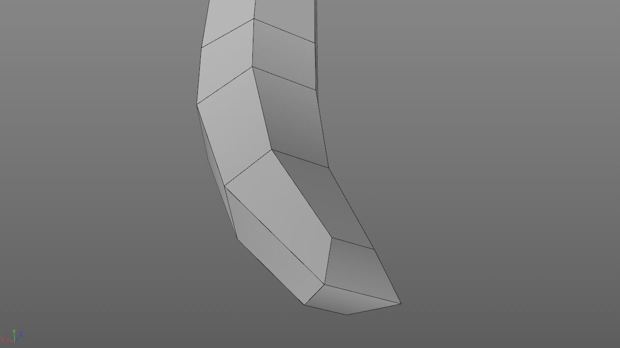 Crowbar Low-poly 3D model_13