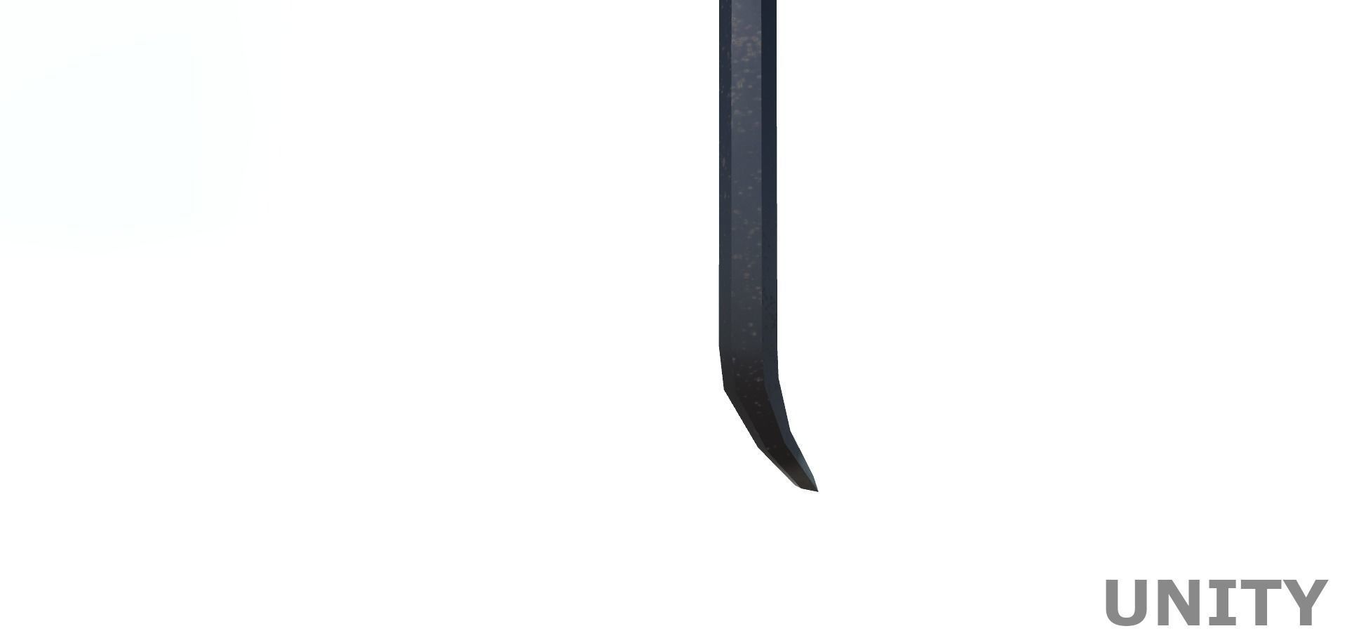 Crowbar Low-poly 3D model_7