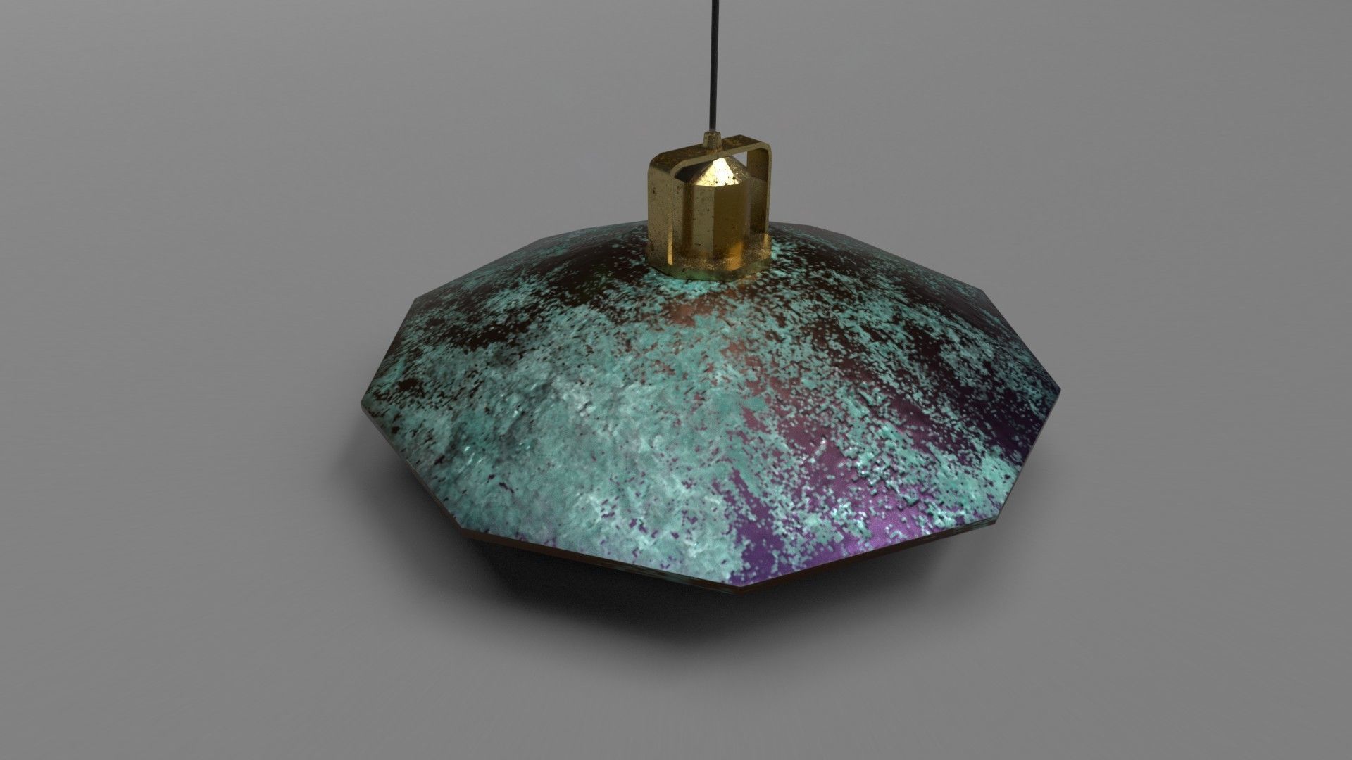 Industrial Light Set - Different Lamps Set Low-poly 3D model_2