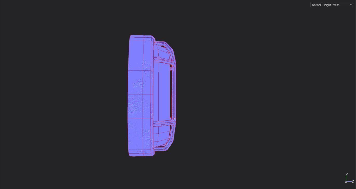 Industrial Light Set - Different Lamps Set Low-poly 3D model_18