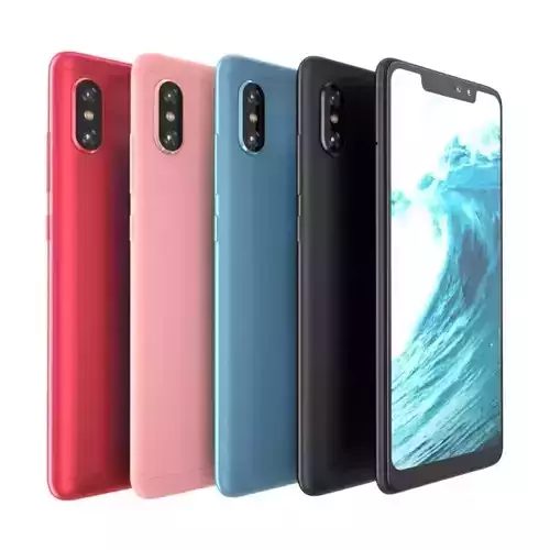 Xiaomi Redmi Note 6 Pro 3D model