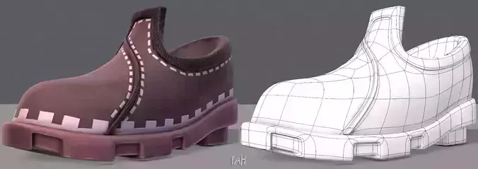 Shoes cartoonV27