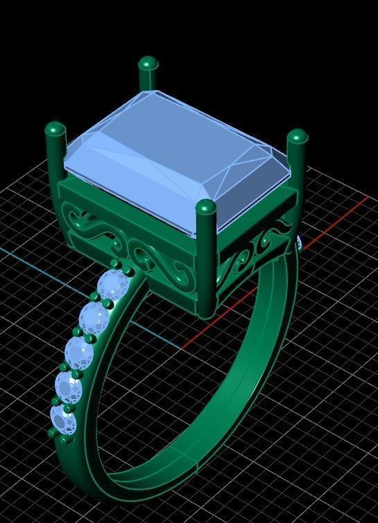 Ring 58 3D print model_7