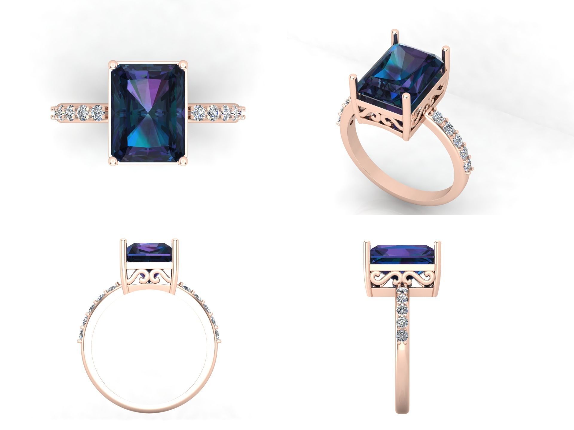 Ring 58 3D print model_5