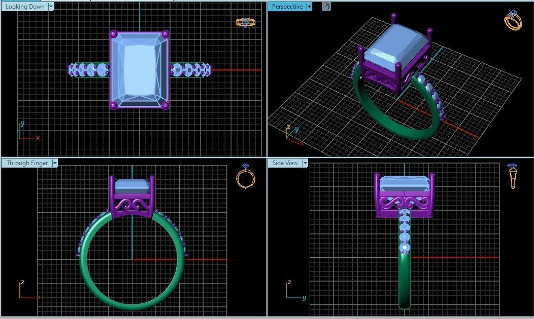 Ring 58 3D print model_6