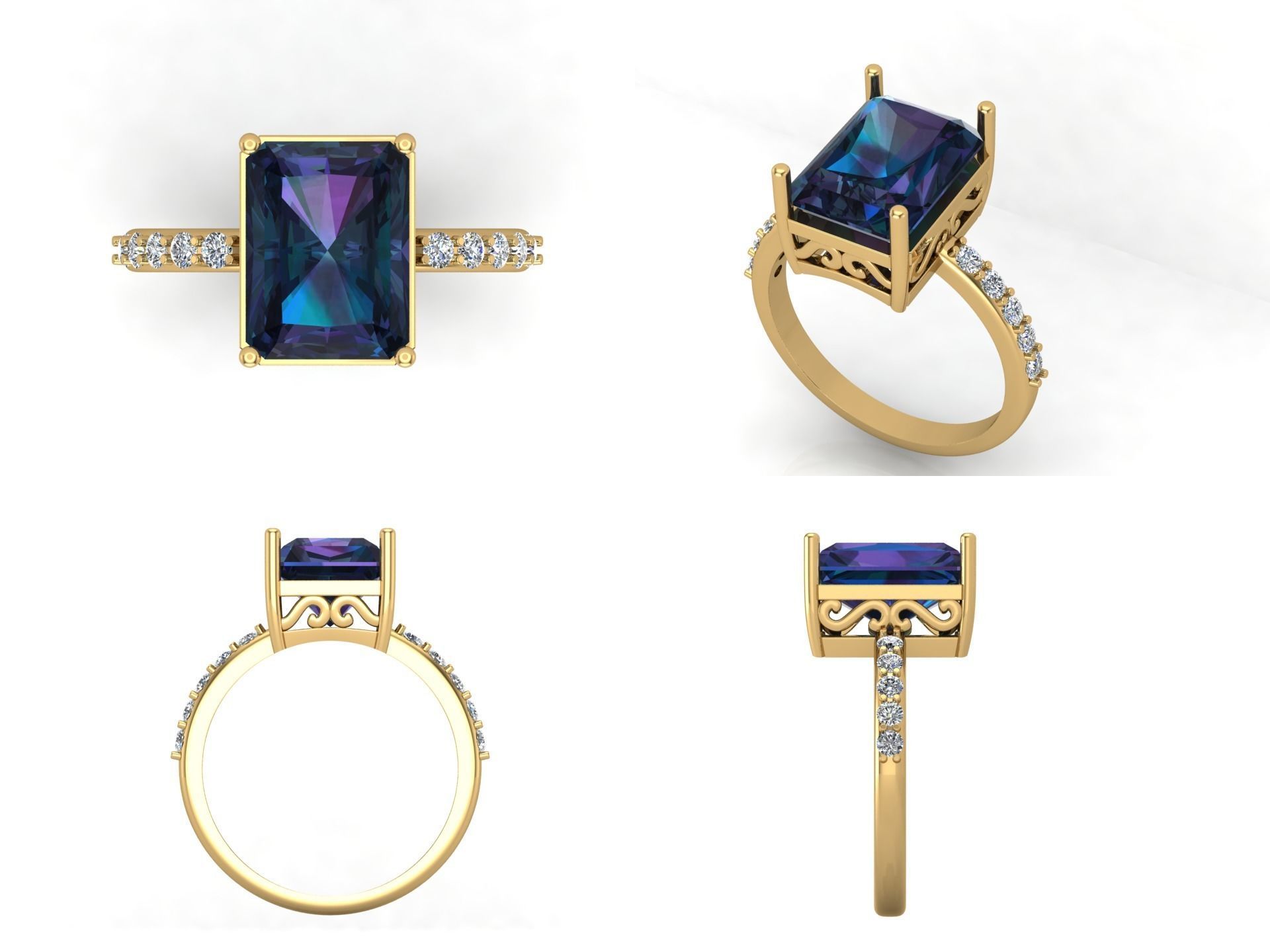 Ring 58 3D print model_4