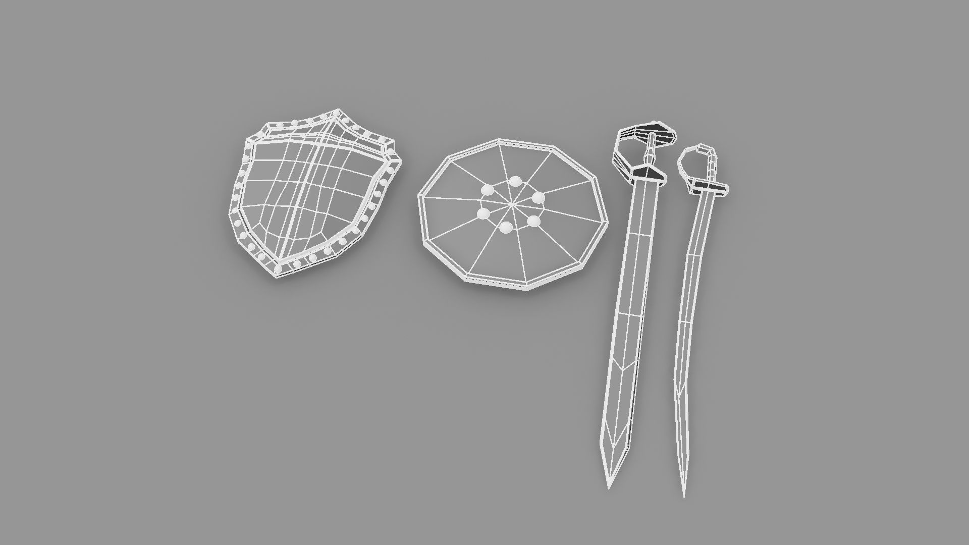 Ancient props 3D model_2