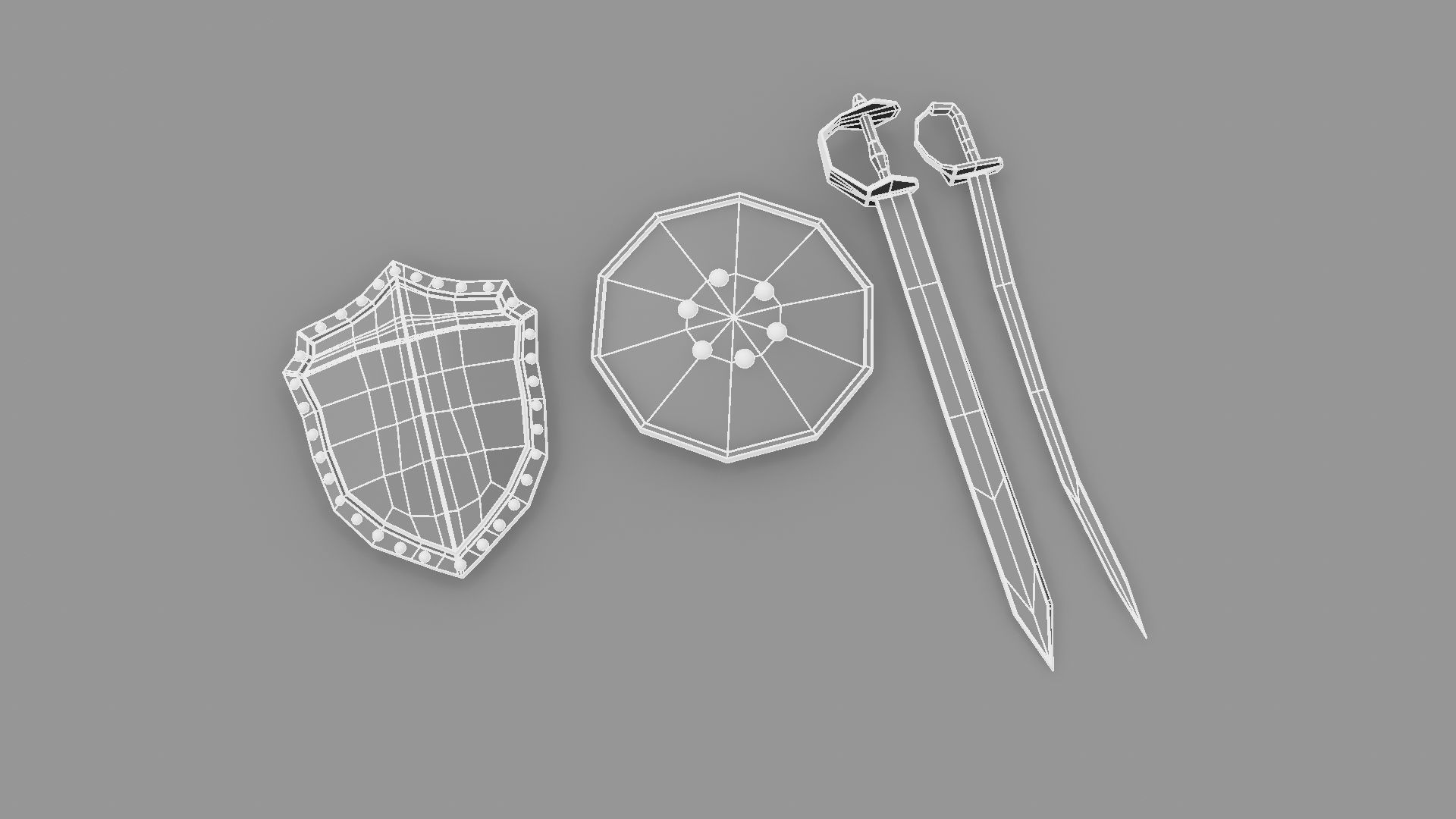 Ancient props 3D model_3
