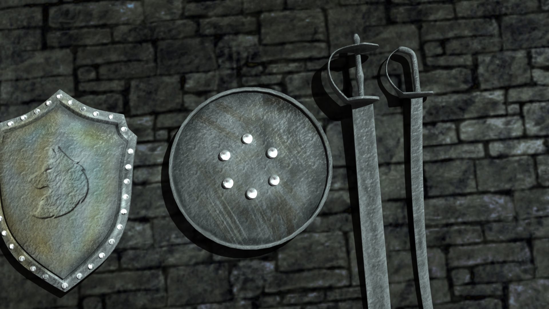 Ancient props 3D model_6