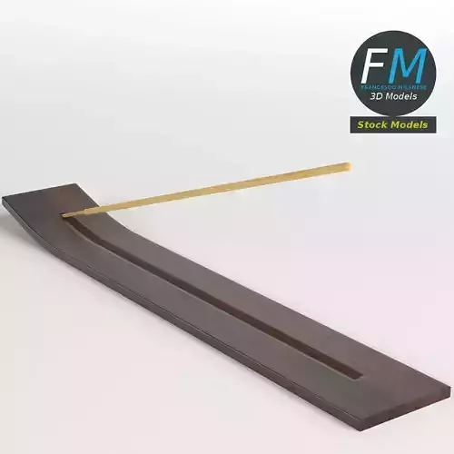 Incense stick on holder