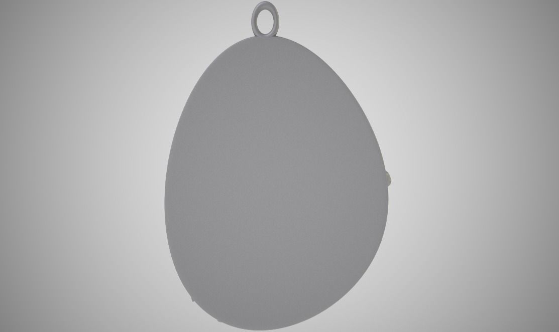 Rock Gazelle Necklace 3D print model_4