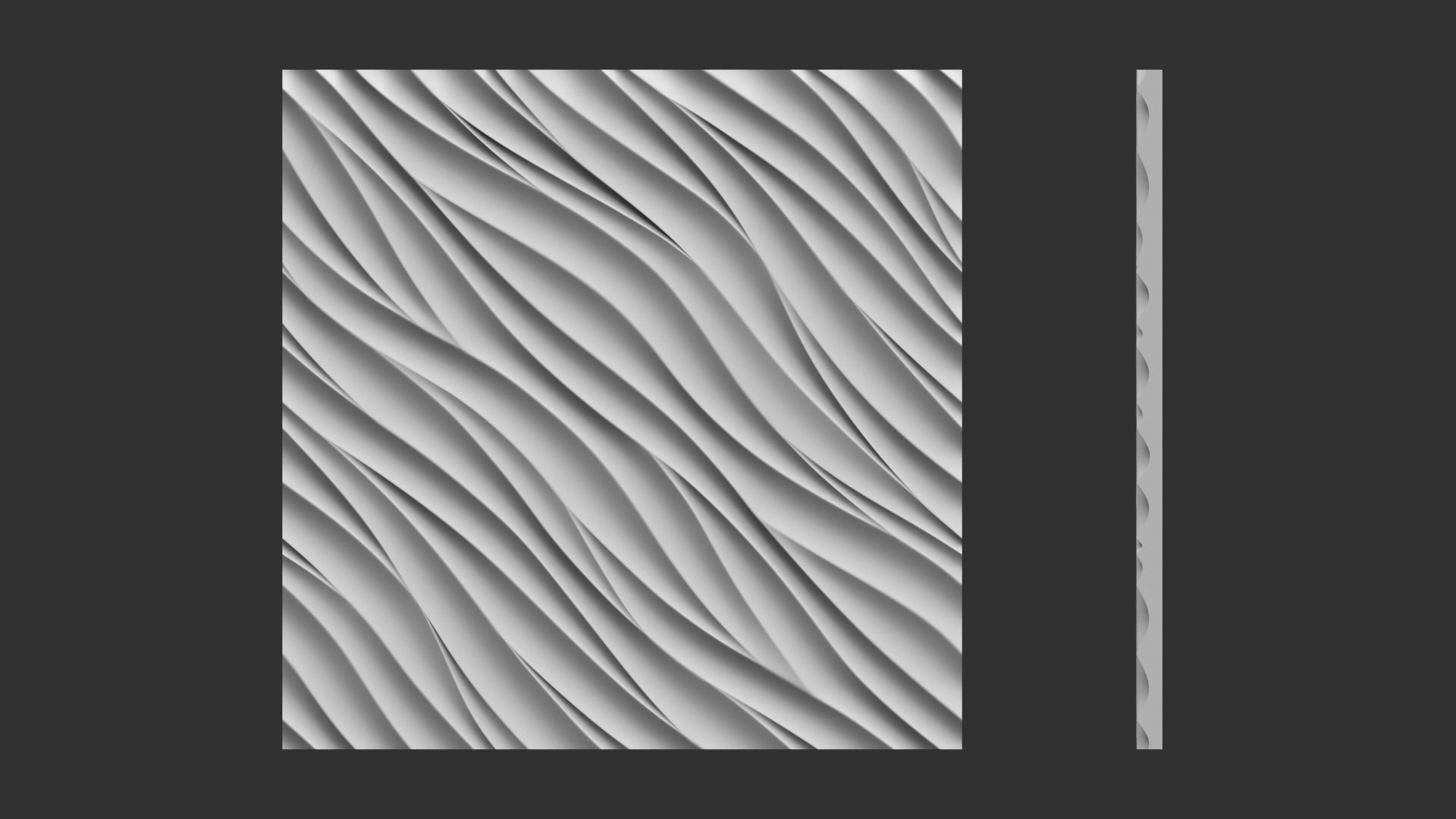 3D panel Harmony 3D print model_3