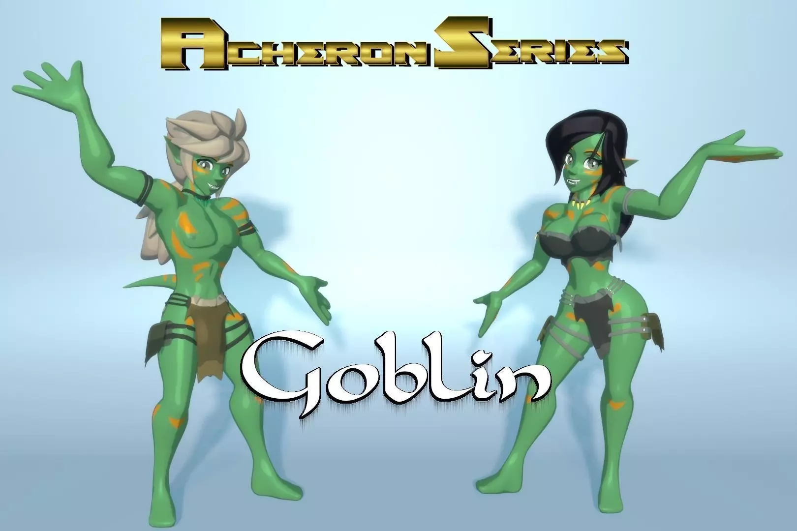 Acheron Goblin Nude Low-poly 3D model_0