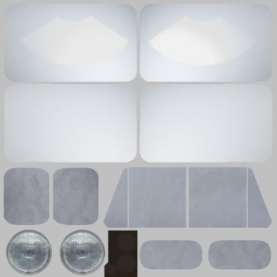 Seddon DD8 Lorry Low-poly 3D model_11