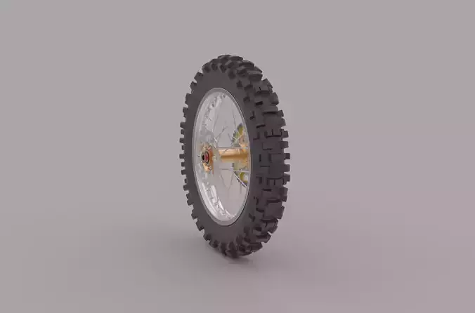 Motorbike rear weel 