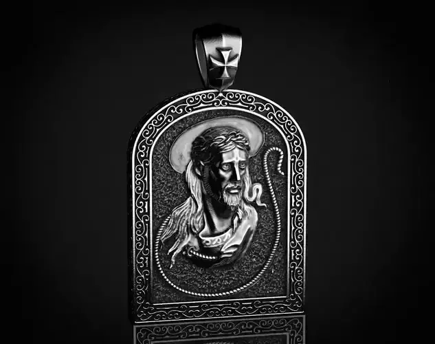 Pendant with Jesus the Savior 442