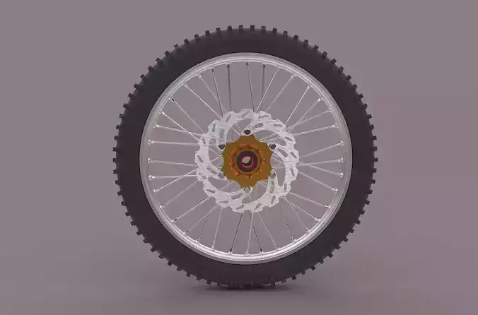 Motorbike front weel 