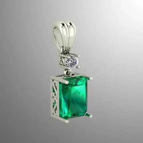 Pendant 58 3D print model