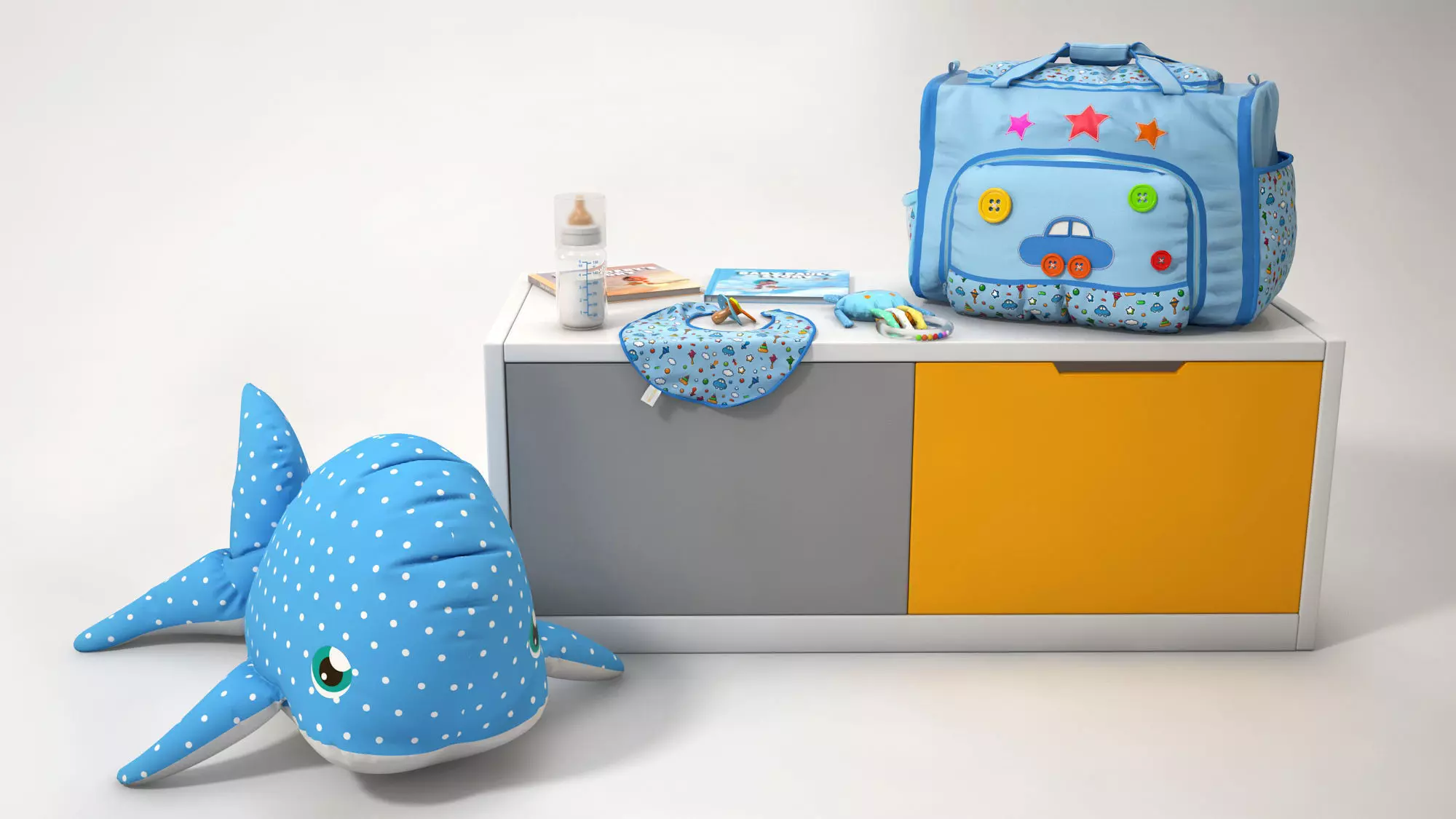 Full Baby Set 3D model