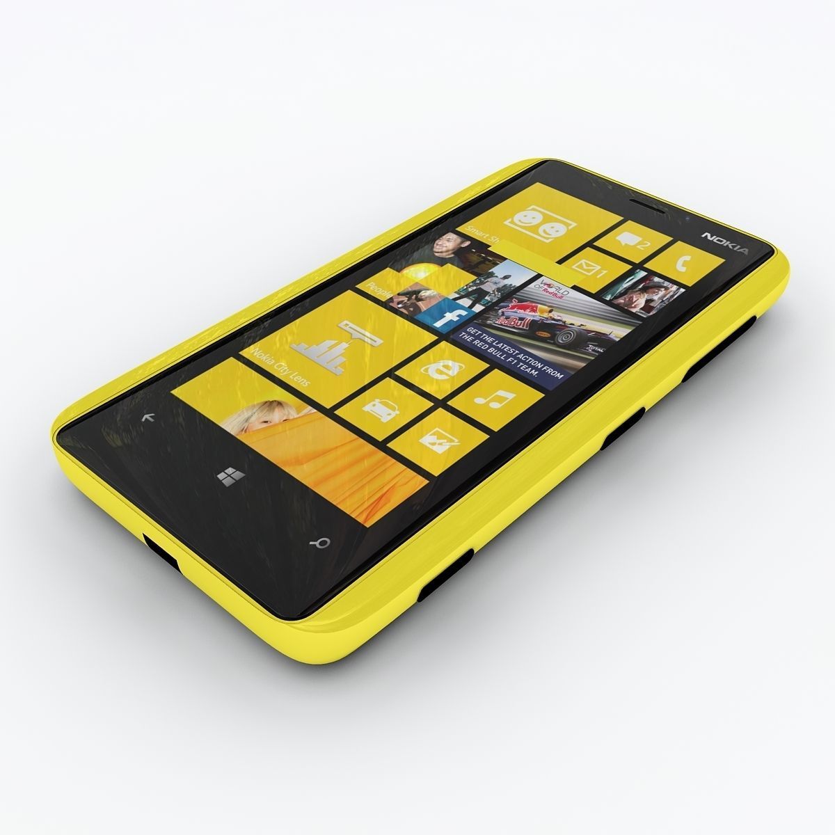 Nokia Lumia 620 Yellow 3D model_6