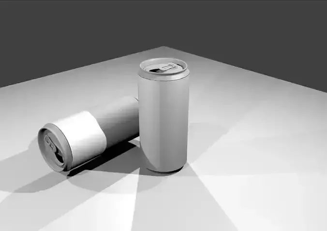 Lata para poner marca de bebida 3D model
