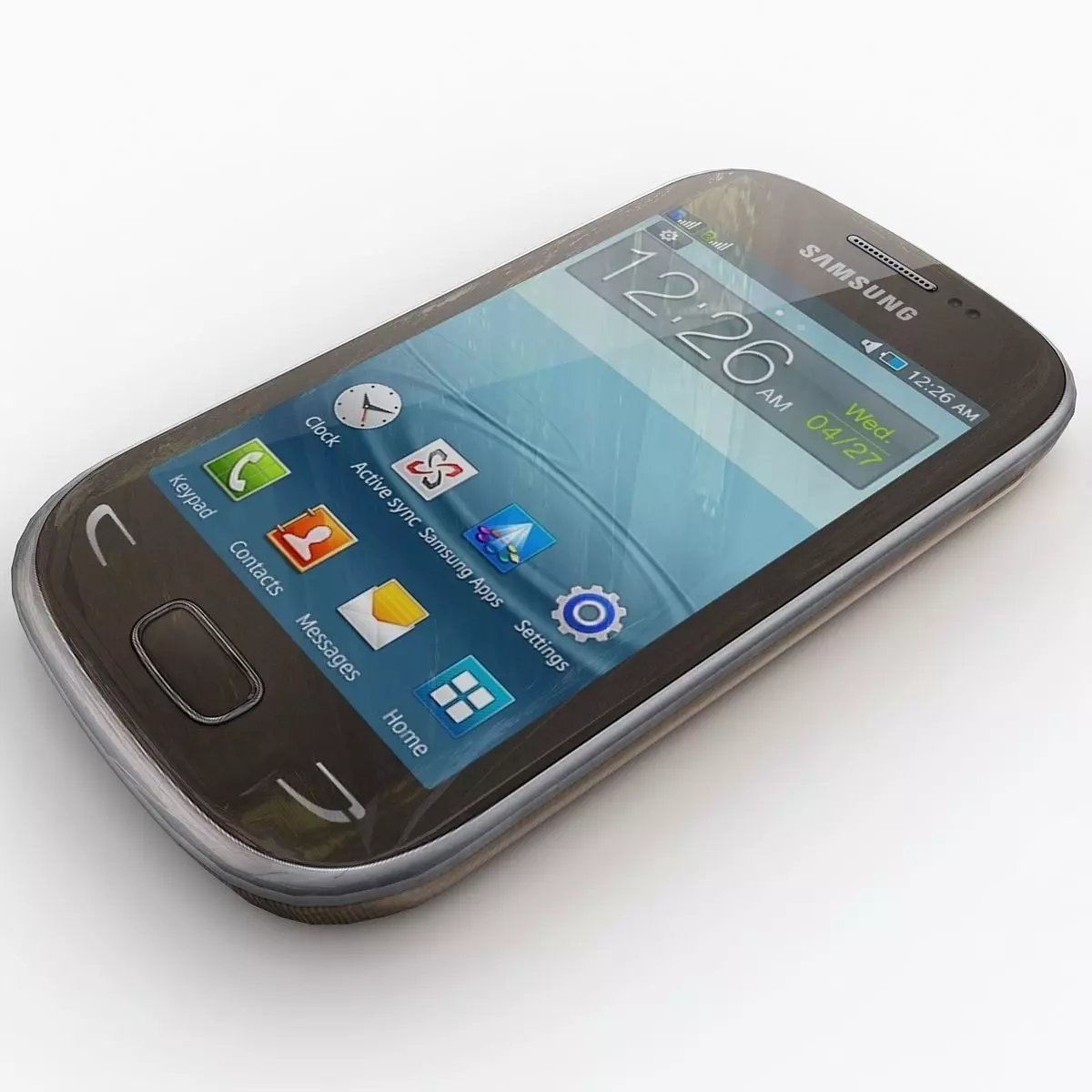 Samsung Star Deluxe Duos S5292 3D model_0