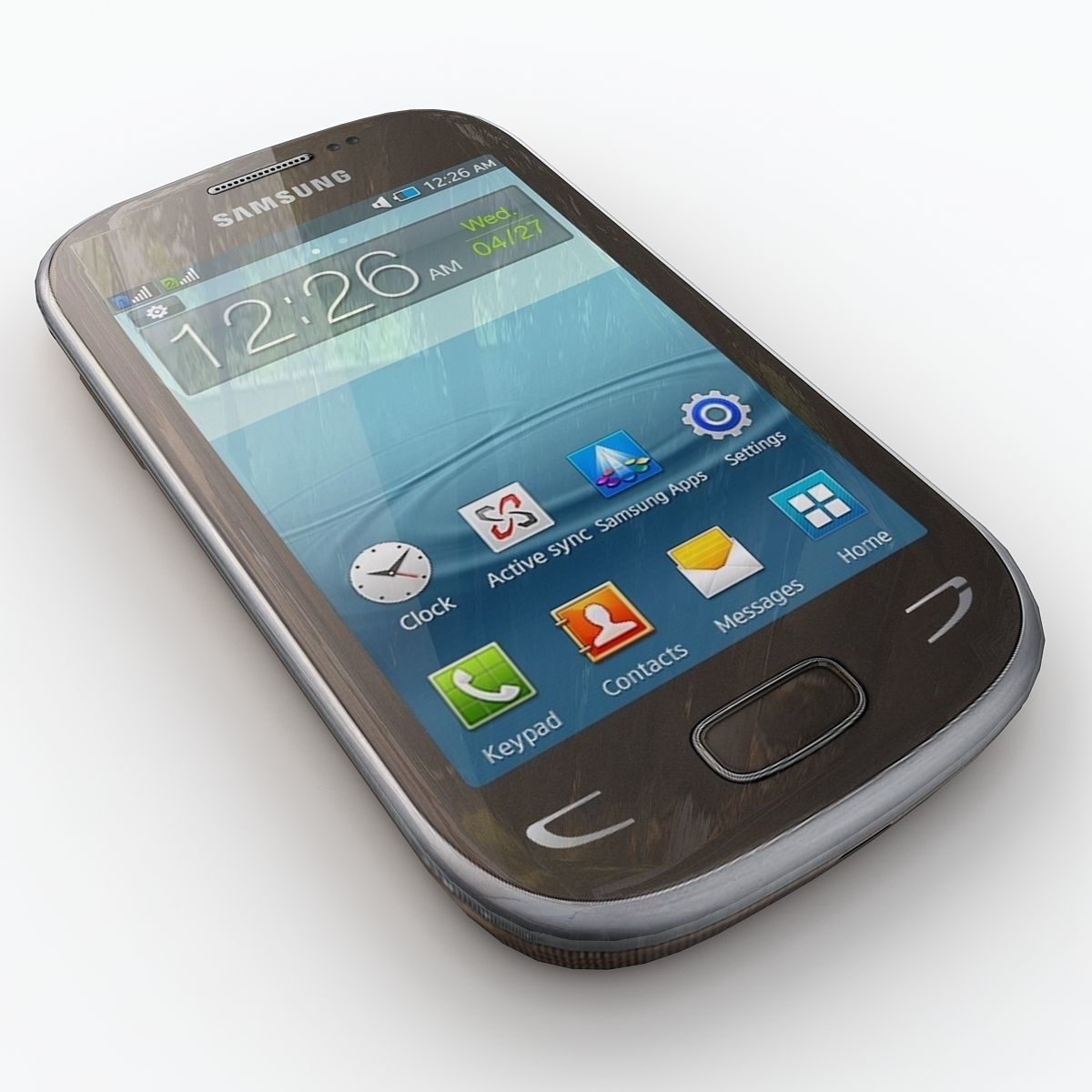 Samsung Star Deluxe Duos S5292 3D model_4