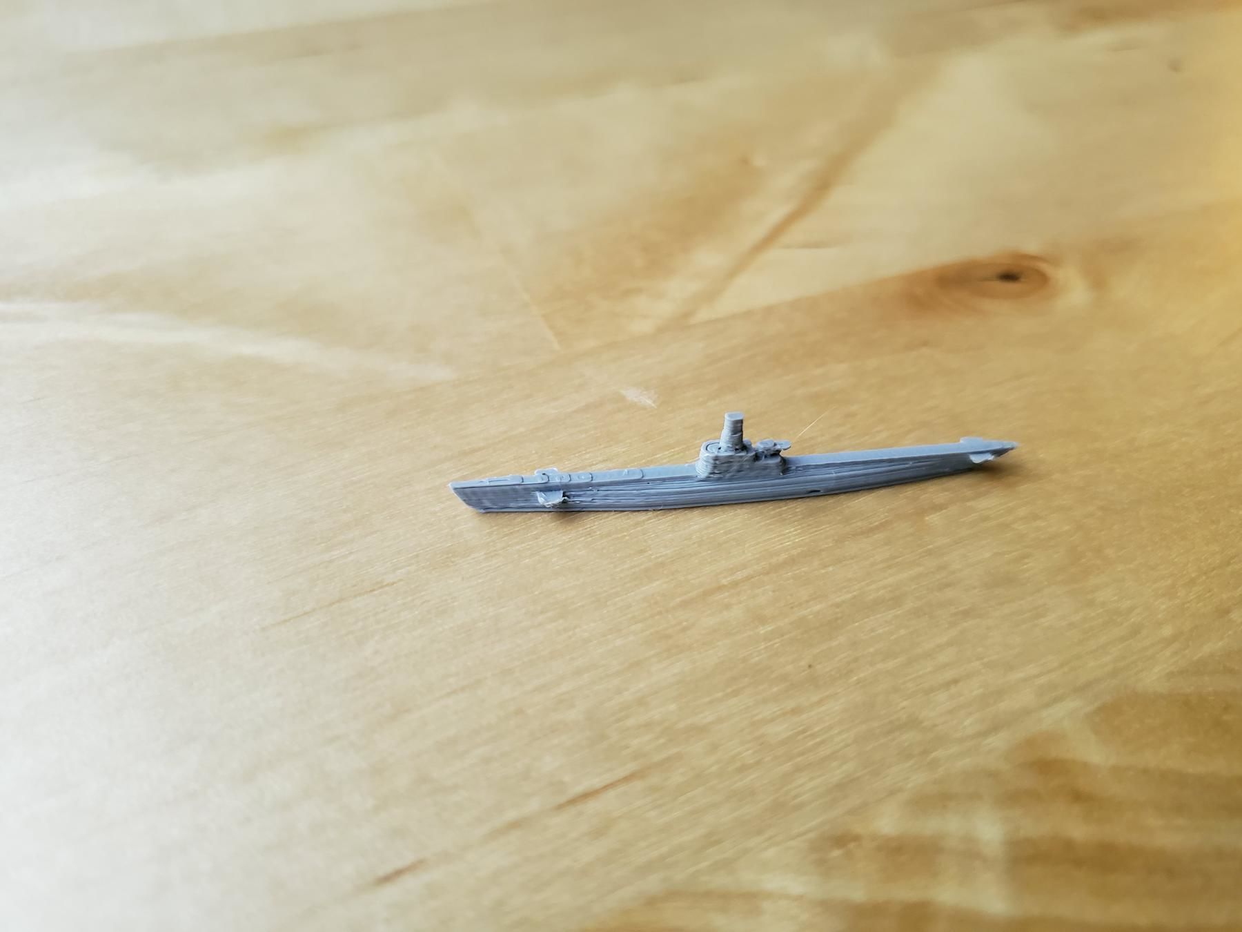 Italian Foca Class Submarine Free 3D print model_2