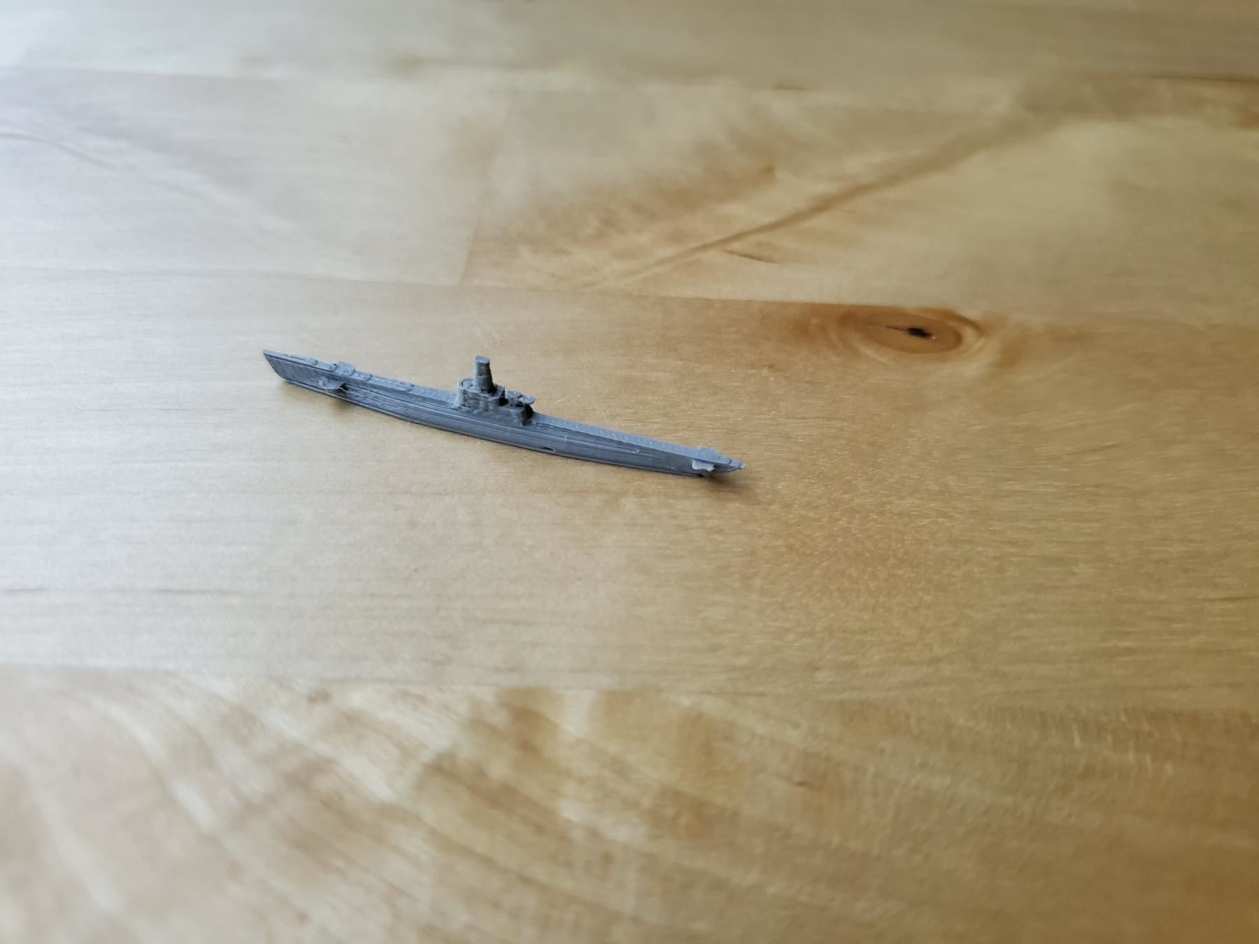 Italian Foca Class Submarine Free 3D print model_4