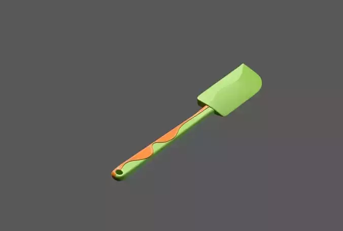 spatula orange and