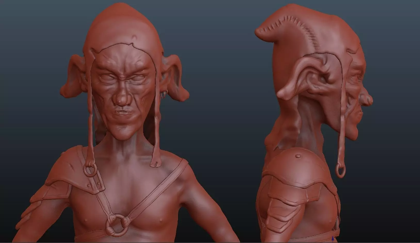 Goblin Sculpt Free 3D model