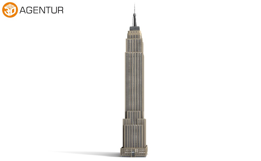 Empire State Building 3D model_8