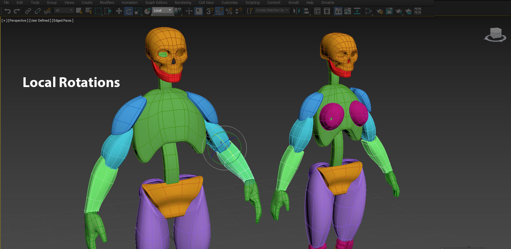 Anatomy 3D Model Reference For Artist 3D model_8