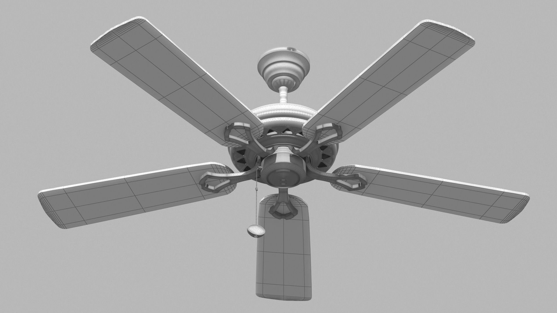 Hunter Savoy Fan 3d Model 3D model_3