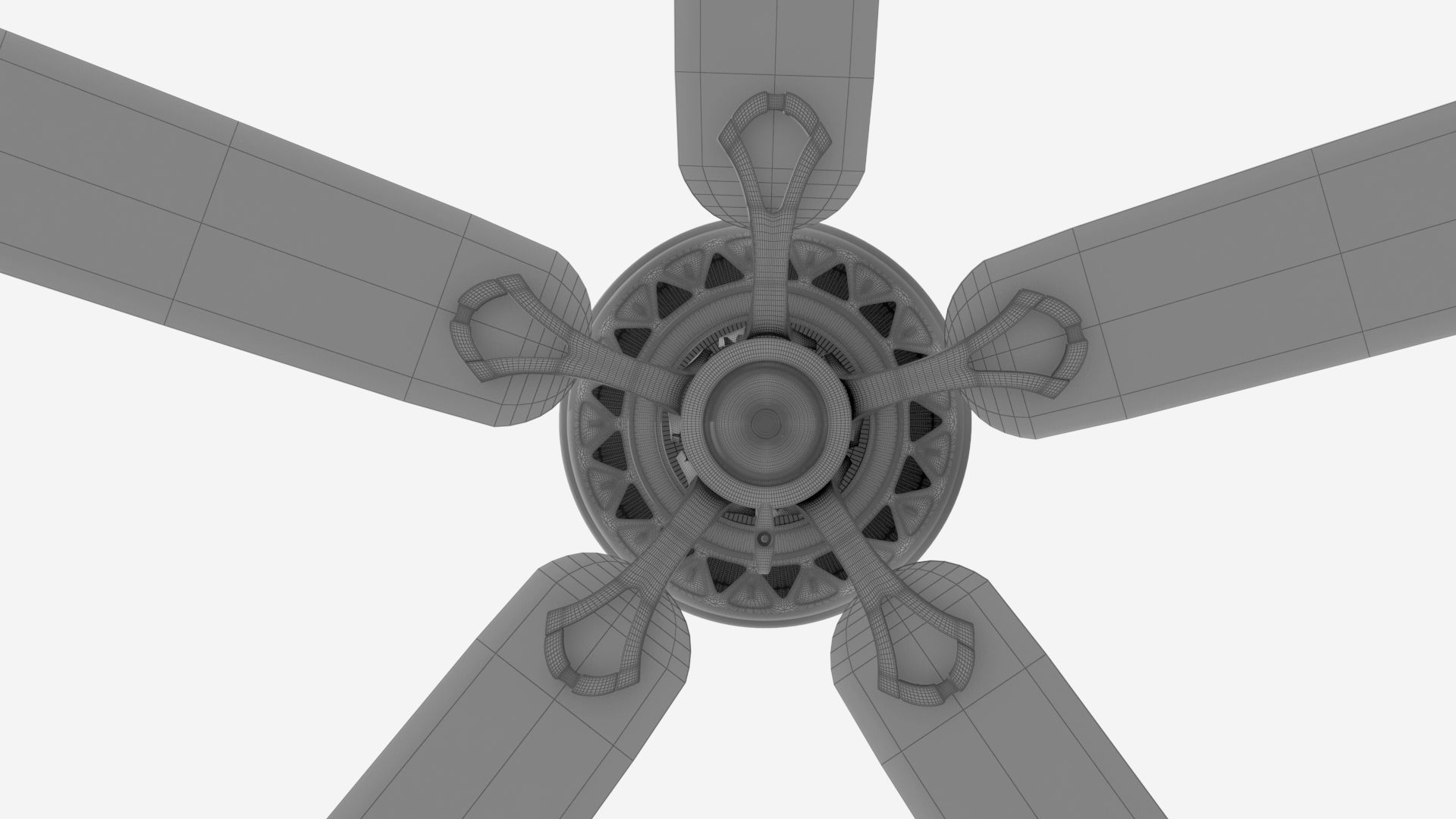 Hunter Savoy Fan 3d Model 3D model_6