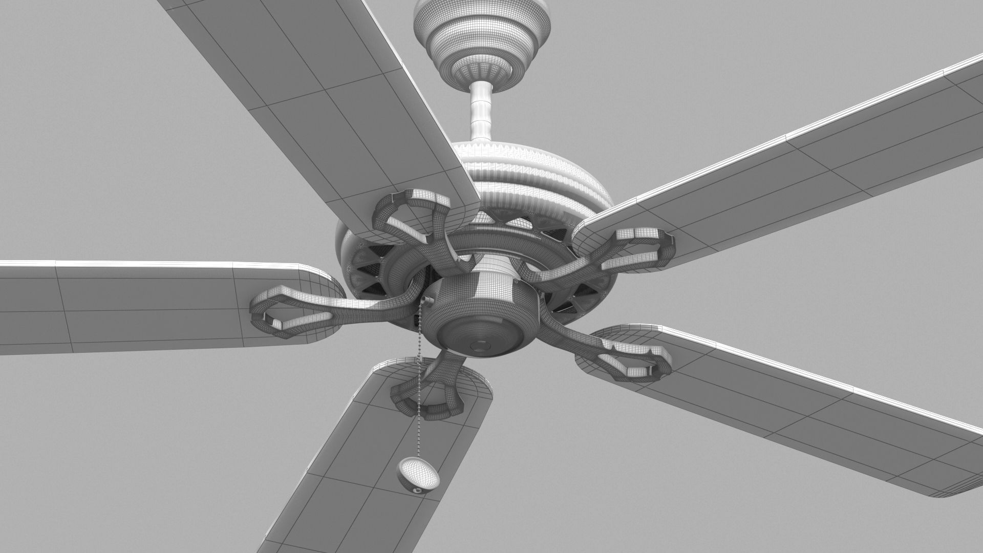 Hunter Savoy Fan 3d Model 3D model_5