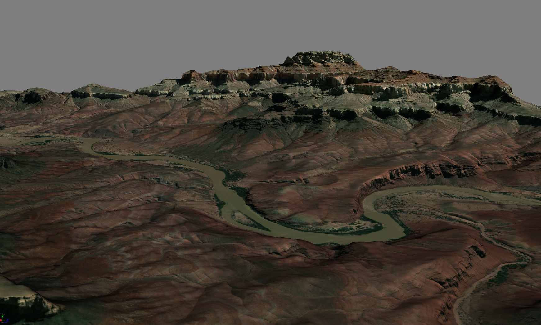 Colorado River part 3D model_3