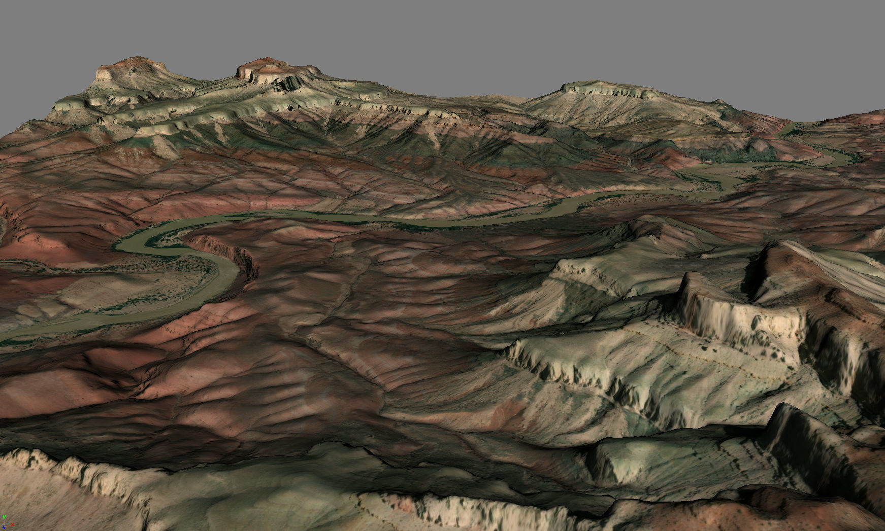 Colorado River part 3D model_2