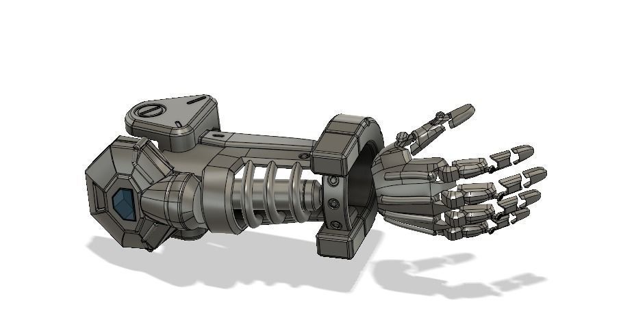 Junkenstein s arm 3D PRINTING FILES 3D print model_2