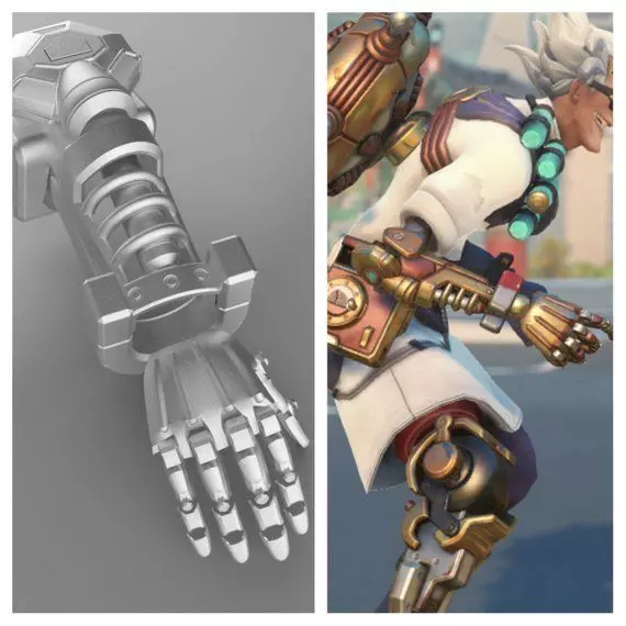 Junkenstein s arm 3D PRINTING FILES 3D print model_0