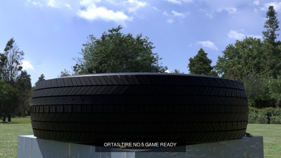 ORTAS TIRE PACK 10 INCLUDING 10 GAME READY TIRES 3D Model Collection_5