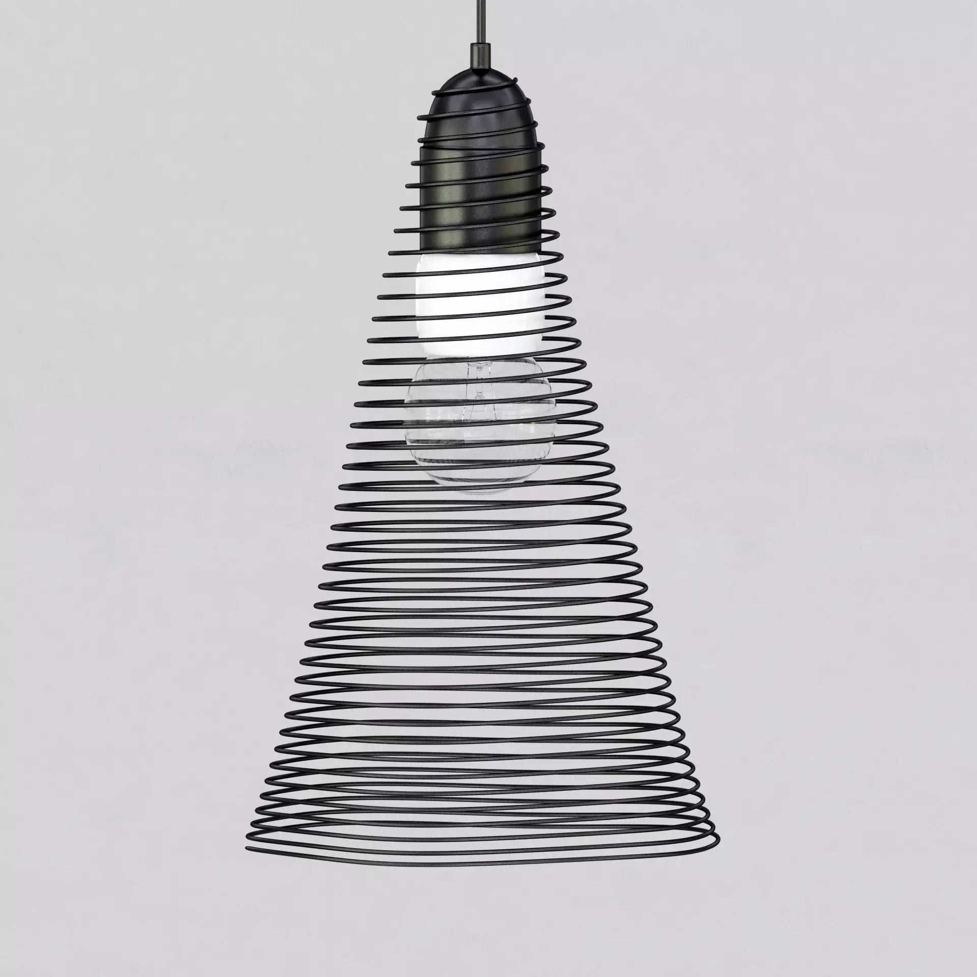 DIY Wire LampShade 3D model