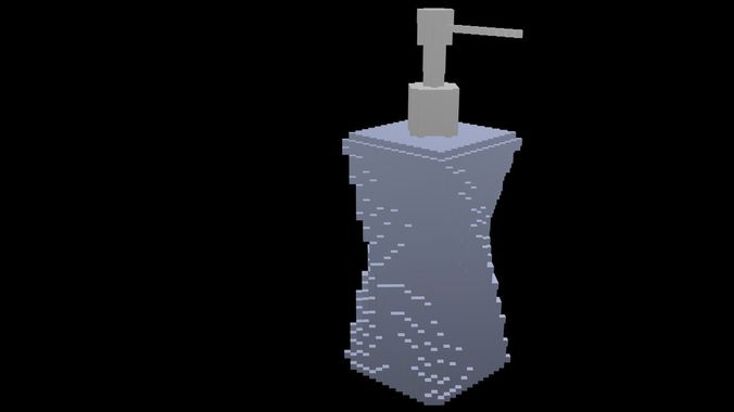 Dispenser voxel 3D model