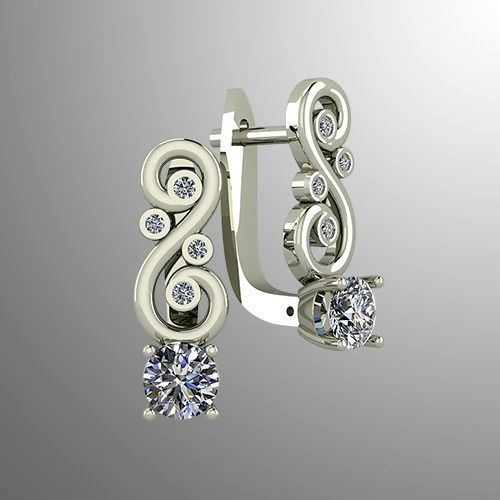 Earrings 59 3D print model