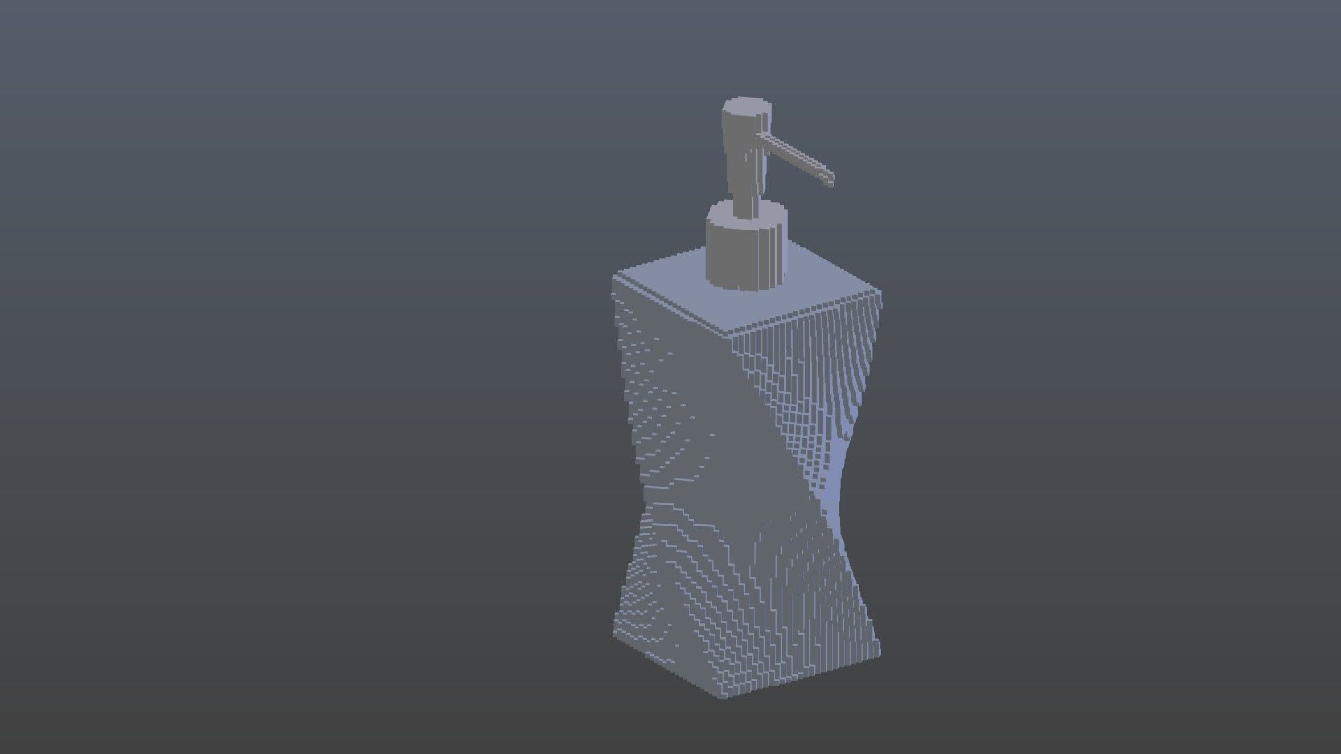 Dispenser voxel 1 3D model_4