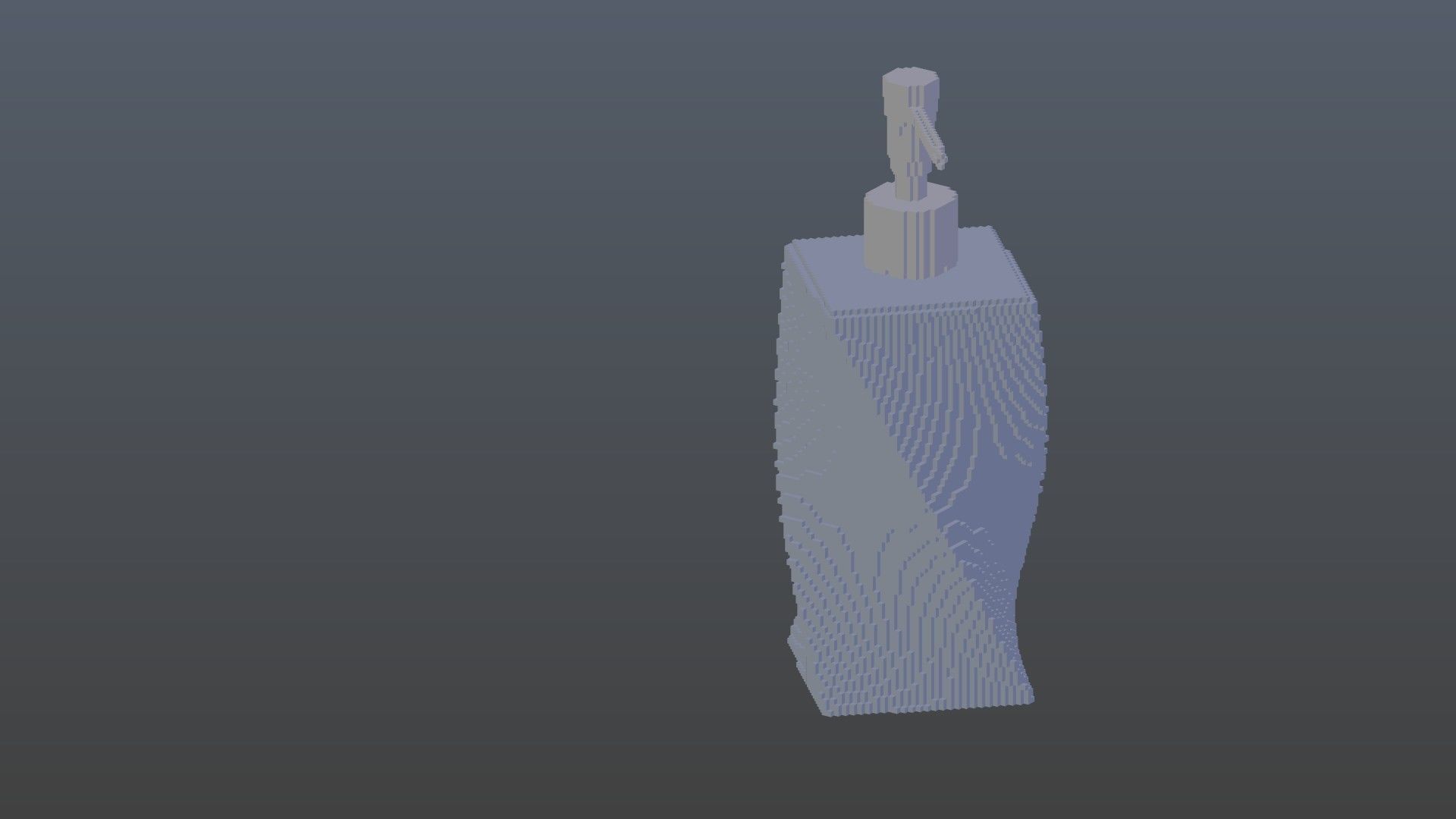 Dispenser voxel 1 3D model_5